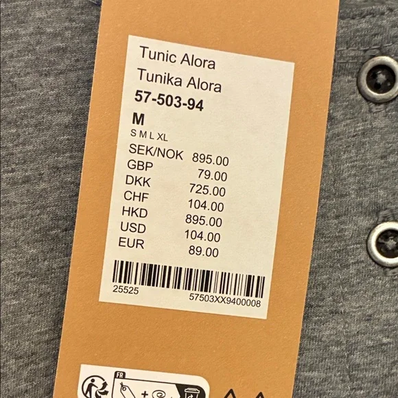 Gudrun Sjoden Gray Long Sleeve Top - Picture 5 of 8